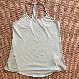 Champion Womens Crossback Athletic Gym Tank Top Sleeveless Size XL Blue